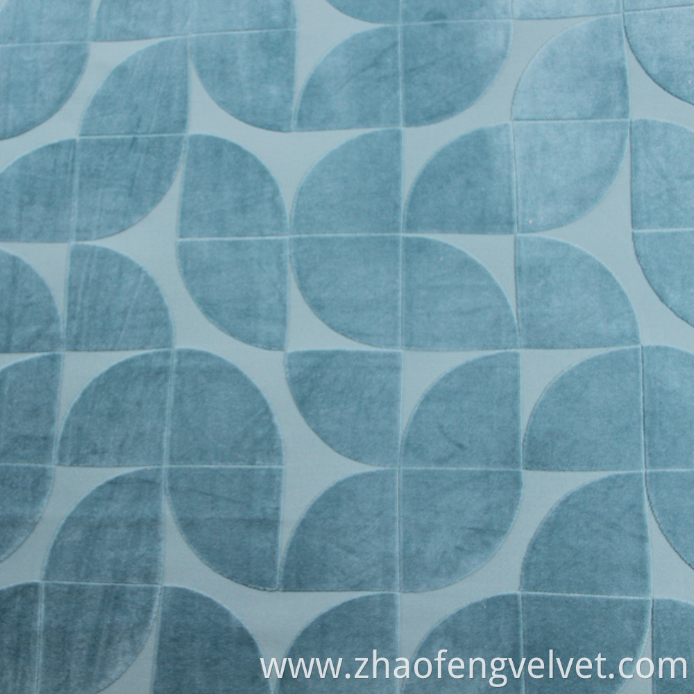 3d Jarquard Velvet Fabric